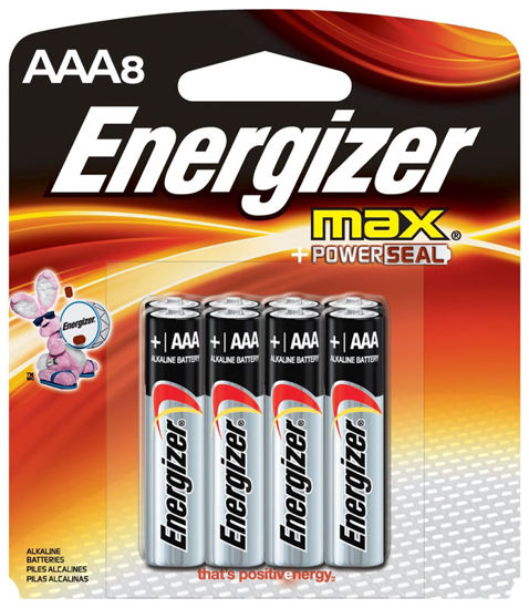 Image sur PILE ALCALINE AAA8 MAX LOT DE
