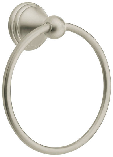 Image sur ANNEAU SERVIETTE NICKEL BROSSE
