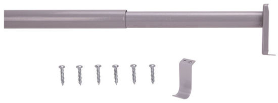 Image sur ROD CLOSET ADJ 72-96IN SILVER