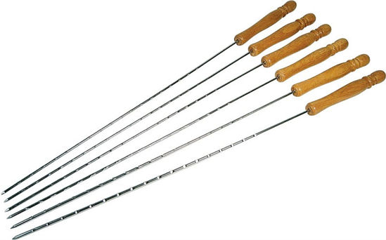 Image sur BROCHETTES CHROME DELUXE 22PO
