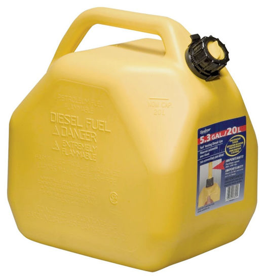 Image sur BOUTEILLE DIESEL 20 L JAUNE