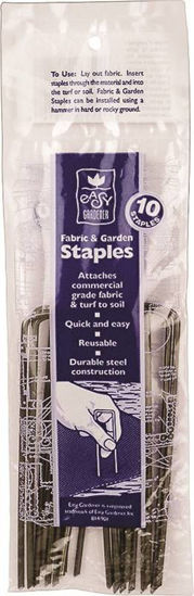 Image sur AGRAFE TISSU/JARDIN 10 PC