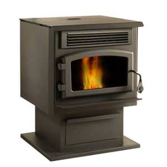 Image sur POELE A GR DP00045 NOIR METAL.