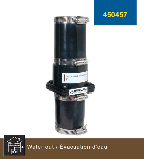 Image sur SOUPAPE RETENUE VERTICAL EGOUT