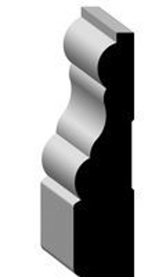 Image sur MDF PRE-PEINT CADRAGE 3/4 X 3 X 8